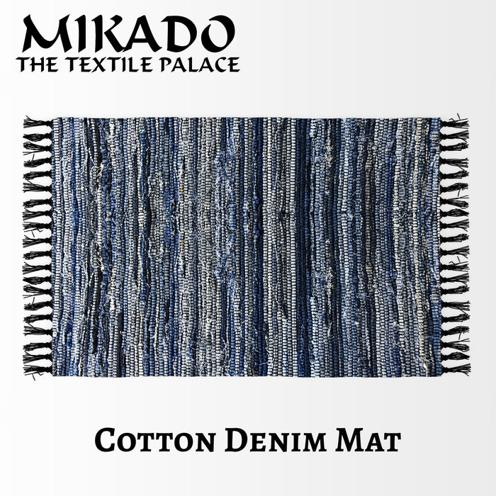100% Cotton Denim Mat