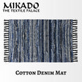 100% Cotton Denim Mat
