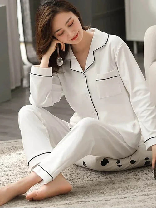 2 Pcs Silk Night Suit