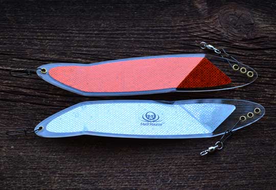 Hell Razor Trolling dodger Wigglefin tackle