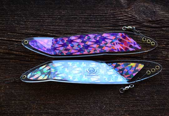 Hell Razor Trolling dodger Wigglefin tackle