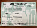 SALE - Eat Together Planner