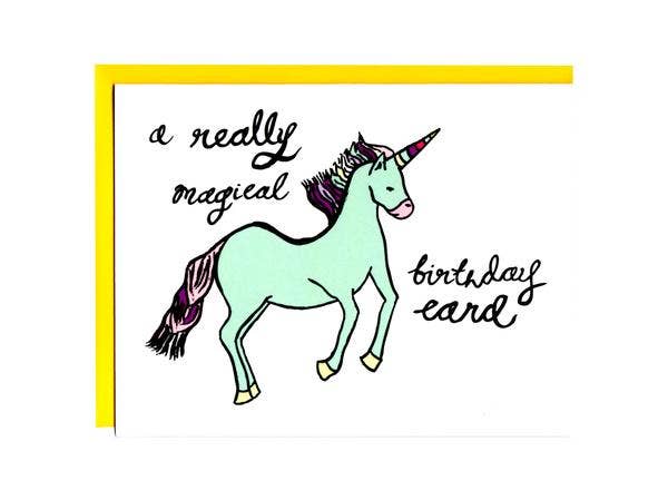 A Really Magical Birthday Card
