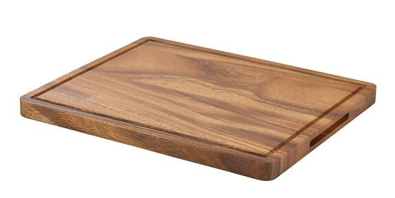 Acacia Wood Serving Board GN1/2 32.5cm x 26.5cm X 2cm