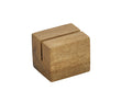 Acacia Wood Sign Holder 3 x 2.5 x 2.5cm