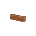 Acacia Wood Sign Holder 9 x 3 x 3cm