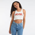 AC/DC Baby Crop Top, Ladies Amplified