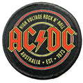 AC/DC Est. 1973 Standard Patch Rock Off