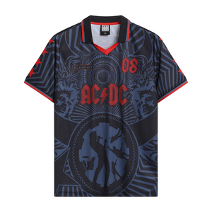 AC/DC Football Shirt - Black Ice Amplified
