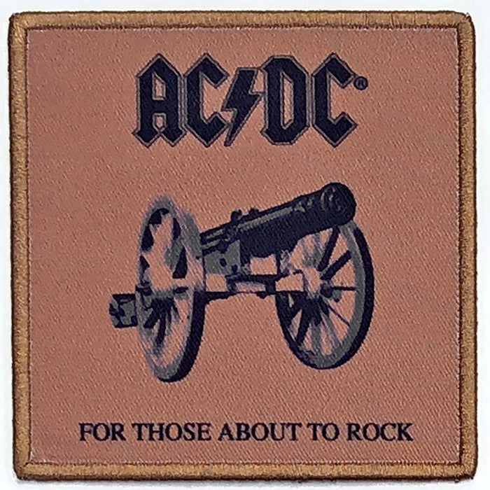 AC/DC For Those About To Rock Standard Patch Rock Off