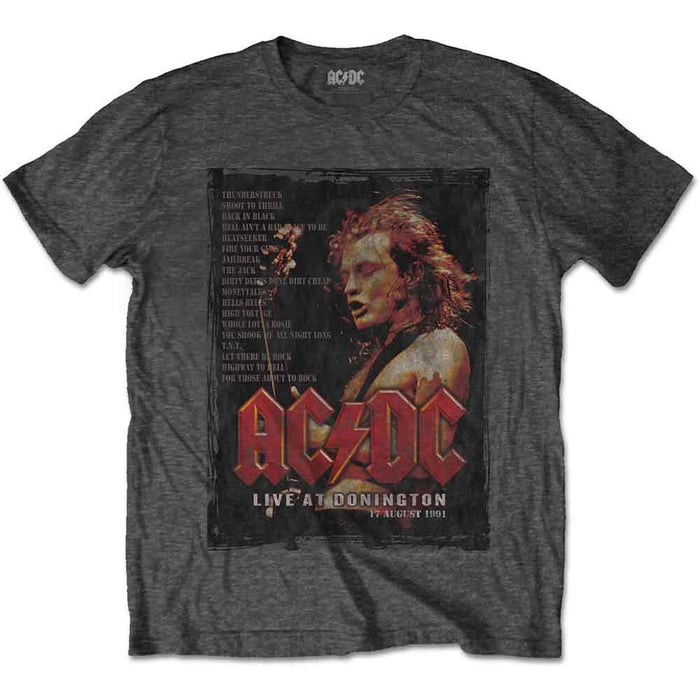 AC/DC T Shirt - Donnington Set Rock Off
