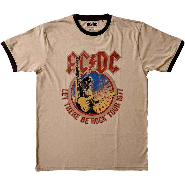 AC/DC T Shirt - Let There be Rock 77 Rock Off