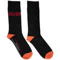 AC/DC Unisex Ankle Socks - Red Logo (UK SIZE 6 - 11) Rock Off