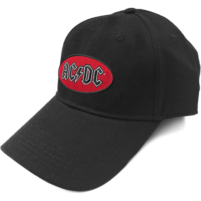AC/DC Unisex Baseball Cap - Oval Logo Rock Off