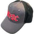 AC/DC Unisex Baseball Cap - Red logo Rock Off