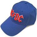 AC/DC Unisex Baseball Cap - Red Logo Rock Off