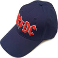 AC/DC Unisex Baseball Cap - Red Logo Rock Off