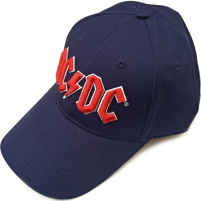 AC/DC Unisex Baseball Cap - Red Logo Rock Off