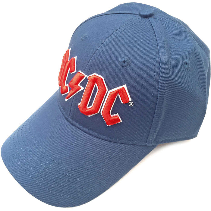 AC/DC Unisex Baseball Cap - Red Logo Rock Off
