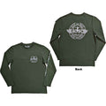 AC/DC Unisex Long Sleeve T Shirt - Rock or Bust (BACK & SLEEVE PRINT) Amplified