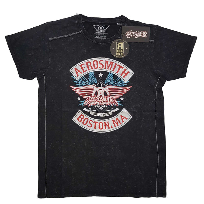 Aerosmith Unisex T-shirt - Boston Pride Rock Off