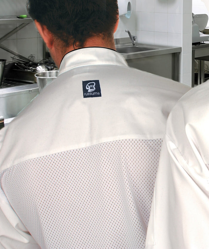 Airback Technical Chefs Jacket White