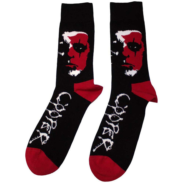 Alice Cooper Unisex Ankle Socks - Face (UK SIZE 6 - 11) Rock Off
