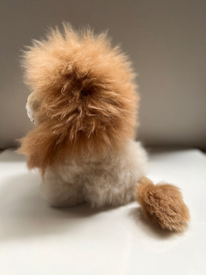Auskin Alpaca Fur - Brown Lion | Koop.co.nz