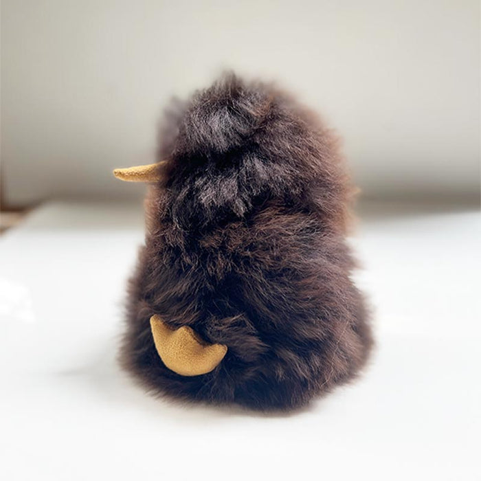 Auskin Alpaca Fur - Dark Brown Kiwi | Koop.co.nz