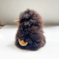 Auskin Alpaca Fur - Dark Brown Kiwi | Koop.co.nz