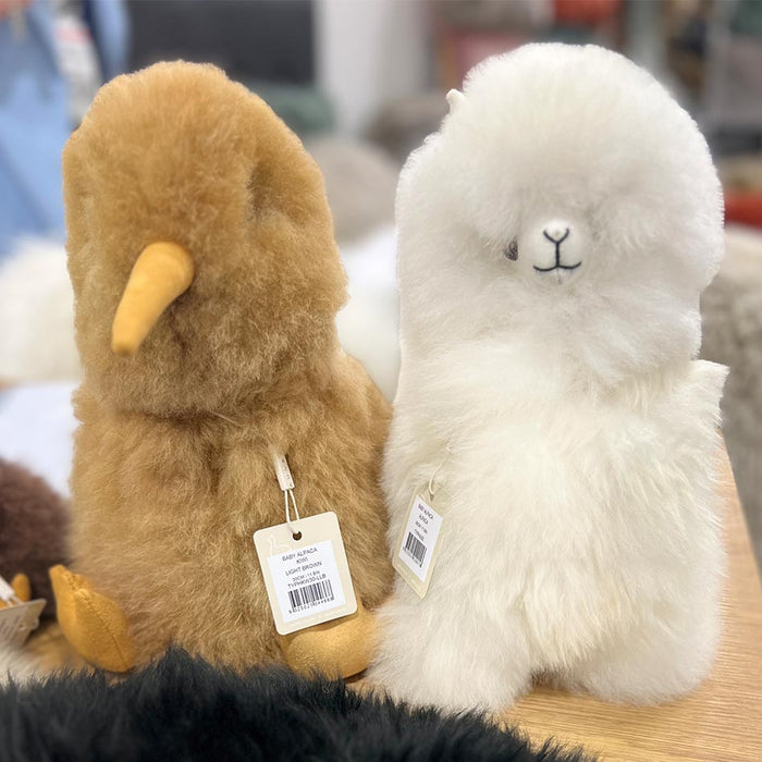 Auskin Alpaca Fur - Light Brown Kiwi | Koop.co.nz