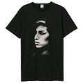 Amy Winehouse Unisex T-shirt - Amy Winehouse Tonal Pose T-Shirt Amplified