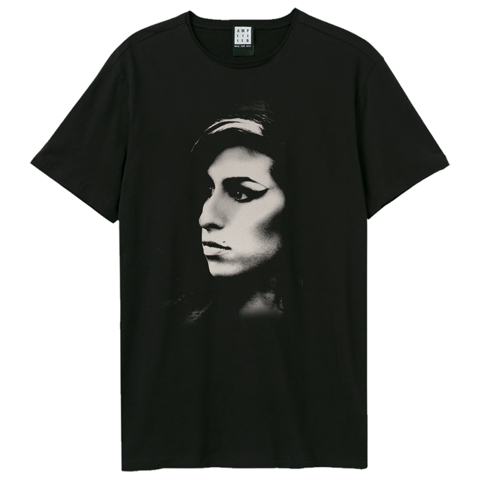 Amy Winehouse Unisex T-shirt - Amy Winehouse Tonal Pose T-Shirt Amplified