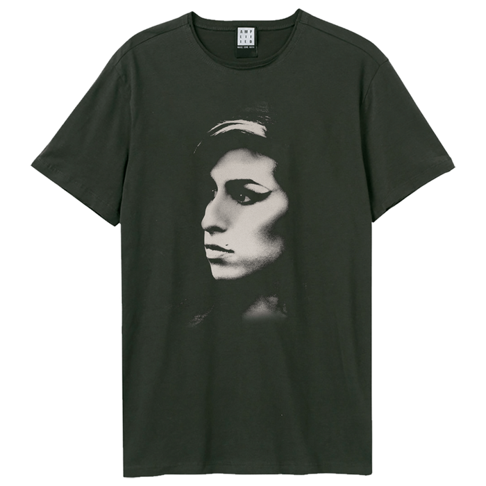 Amy Winehouse Unisex T-shirt - Amy Winehouse Tonal Pose T-Shirt Amplified