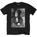 Amy Winehouse Unisex T-shirt - Flower Portrait Rock Off