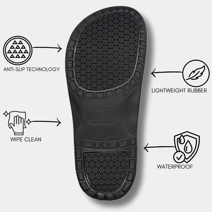 Anchor Chef's Clogs Slip Resistant