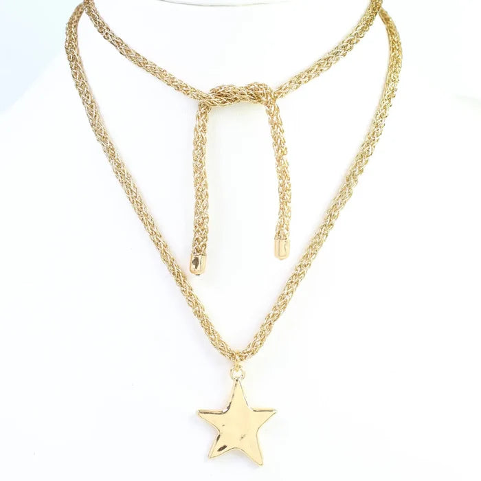 Andi Rhinestone Necklace Tpz Lt Mul (Copy)