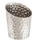 Angled Cone S/S Hammered 11.6 x 9.5cm (Box Of 12)