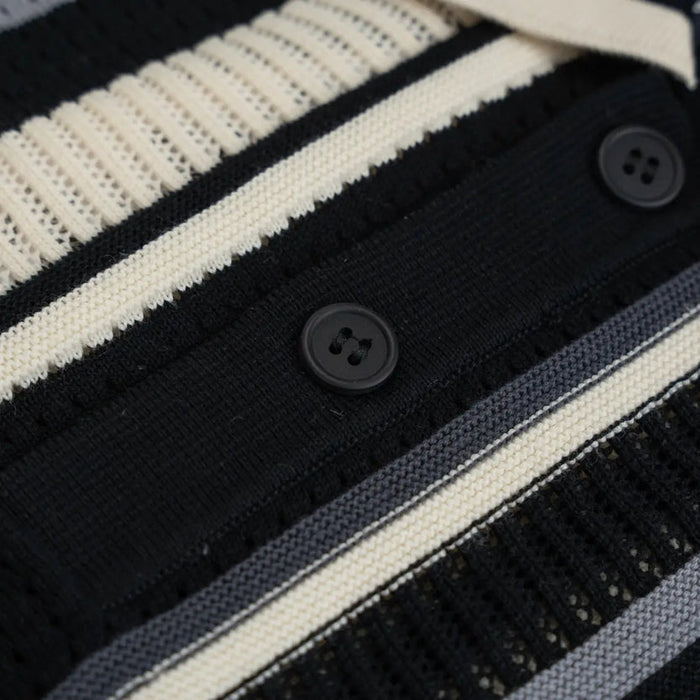 ANTA KAI Knitwear Metamorphosis Polo Shirt