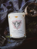 Aquarius Zodiac Candle