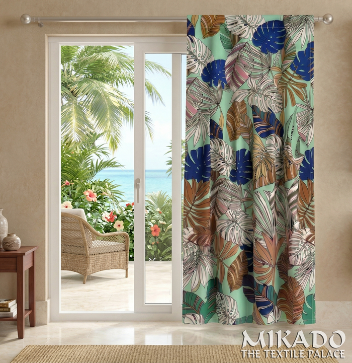 Aralia Blackout Panel | Monstera (Buy 1 Get 1 Free)