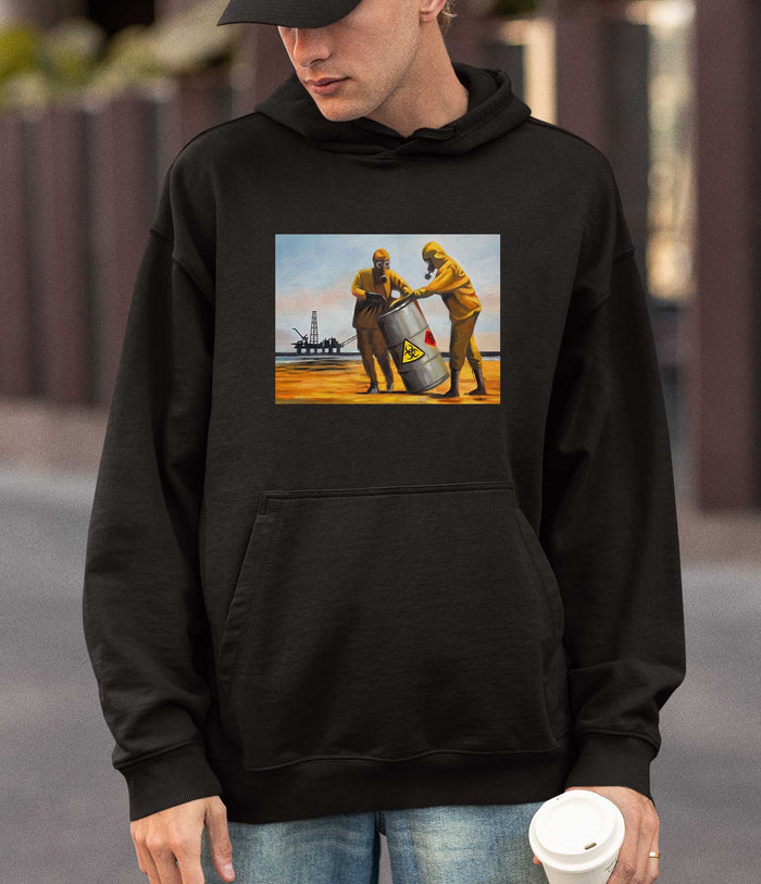 Banksy Hoodie - Beach Clean up Banksy-Apparel