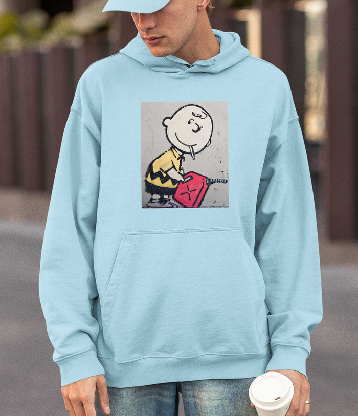Banksy Hoodie - Charlie Brown Banksy-Apparel
