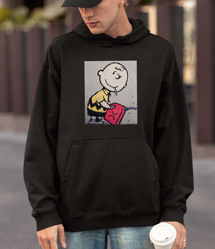 Banksy Hoodie - Charlie Brown Banksy-Apparel