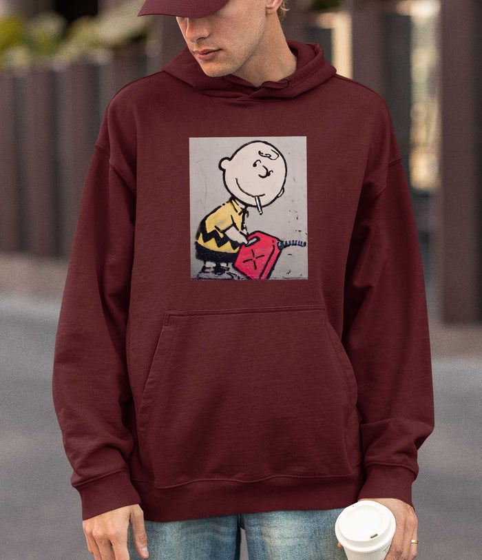Banksy Hoodie - Charlie Brown Banksy-Apparel