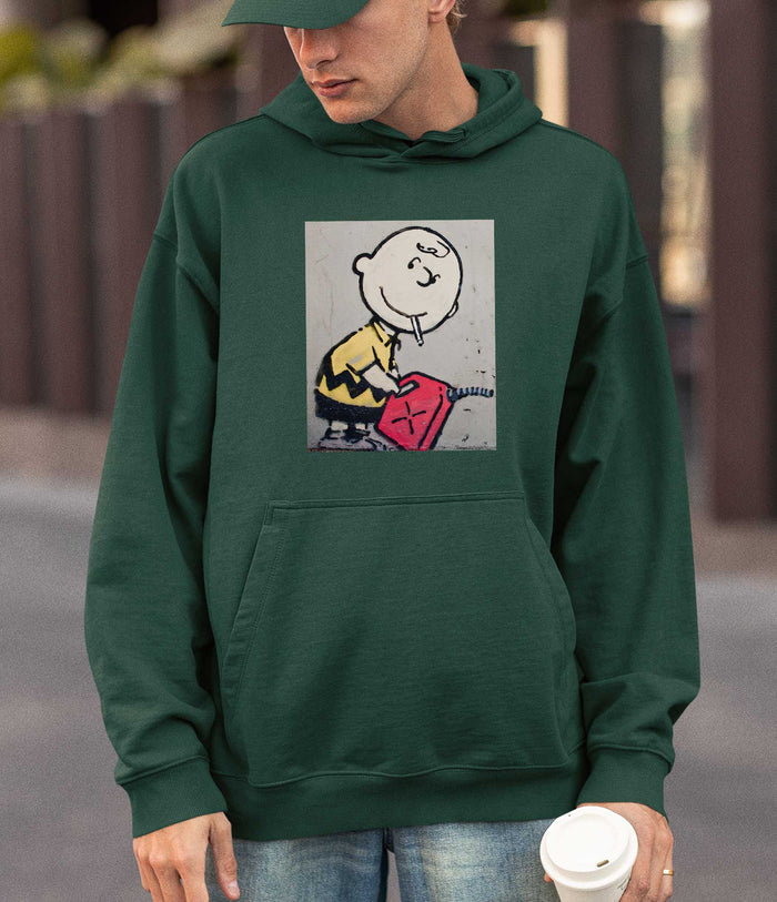 Banksy Hoodie - Charlie Brown Banksy-Apparel