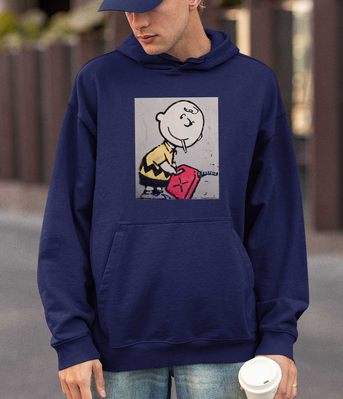 Banksy Hoodie - Charlie Brown Banksy-Apparel