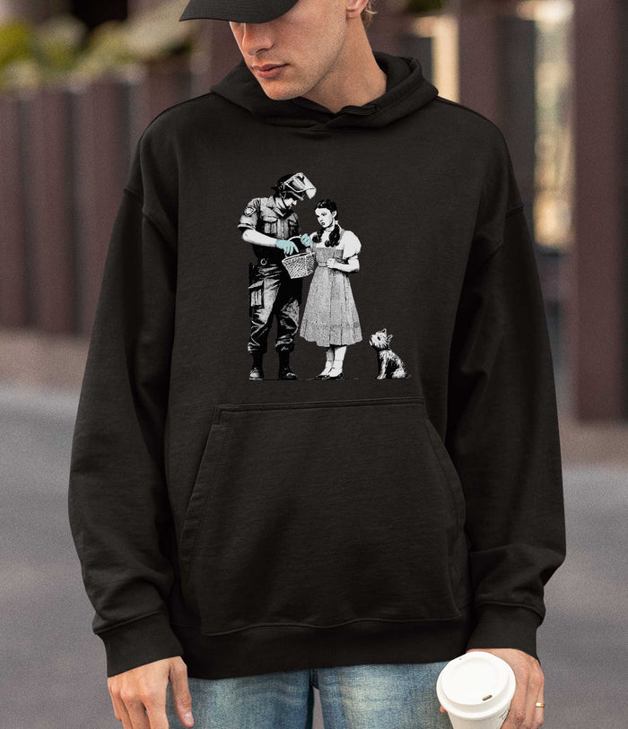 Banksy Hoodie - Dorothy Banksy-Apparel