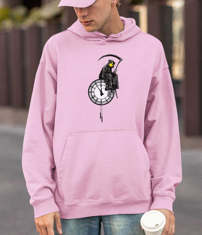 Banksy Hoodie - Grin Reaper Banksy-Apparel