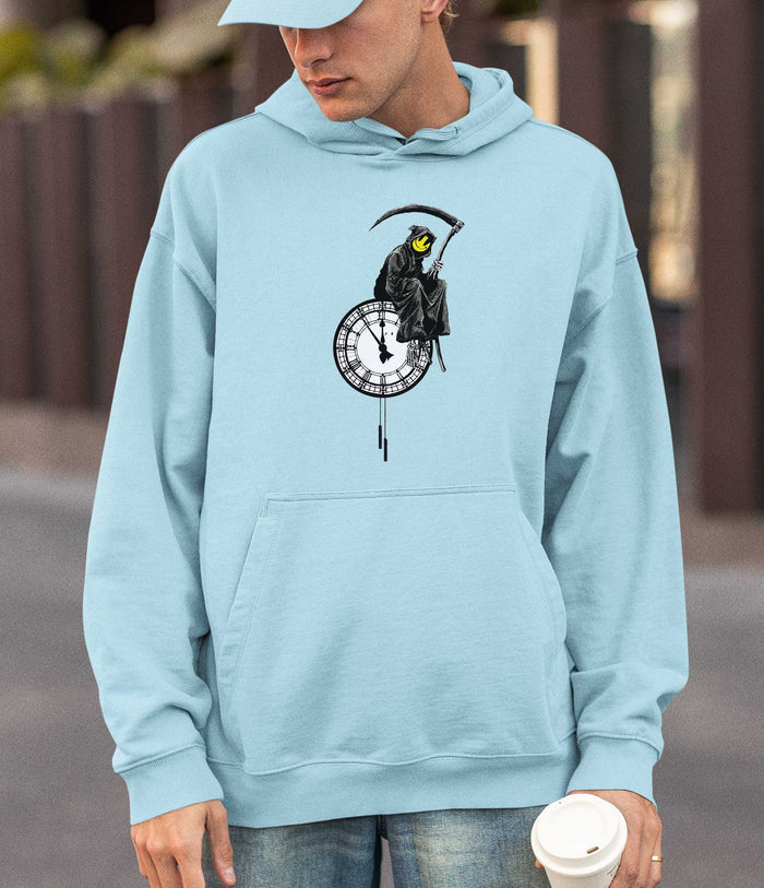 Banksy Hoodie - Grin Reaper Banksy-Apparel